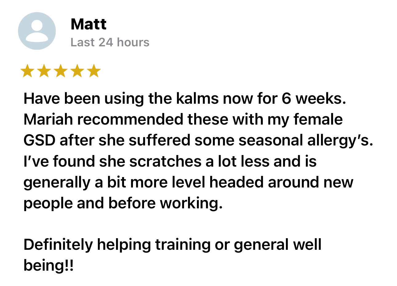 Canine Kalms Ashwagandha Supplement for Dogs Natural Anxiety Relief and Wellbeing Support