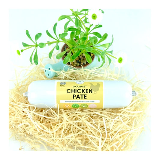 Gourmet Pure Chicken Pate for Dogs 200g Natural Training Treat British Made