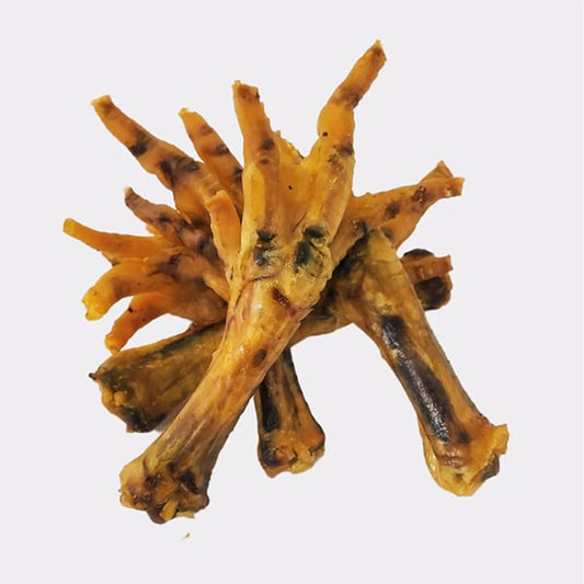 Natural Chicken Feet Dog Treats for Raw Feeding and Balanced Diet – Hundsport
